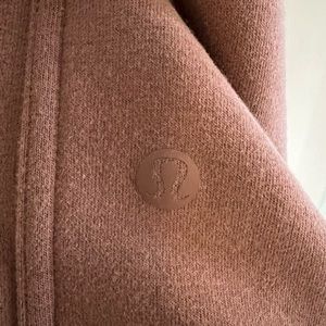Dusty Pink Lululemon Zipper Jacket. Gently Worn. No tags.